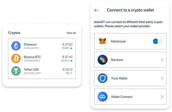ebankit Crypto wallet