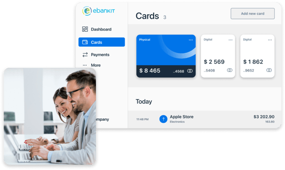 ebankit sme banking cards