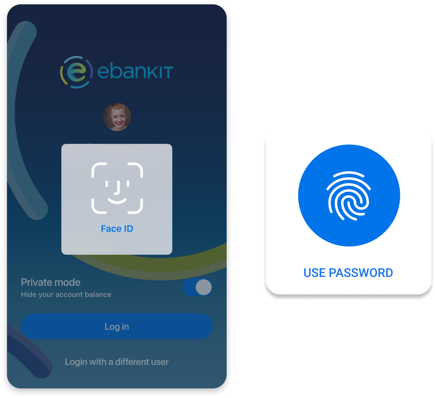 ebankit mobile biometric authentication
