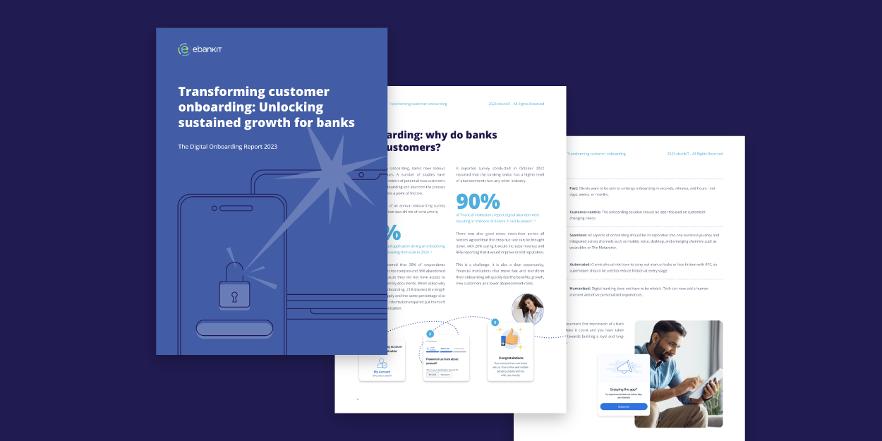 The Digital Onboarding Report | ebankIT